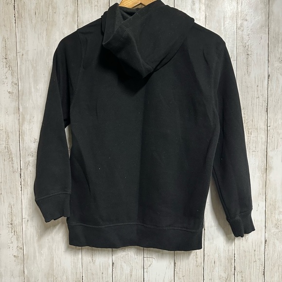 Timberland Tree Logo Black Pullover Hoodie Size M - Picture 2 of 5